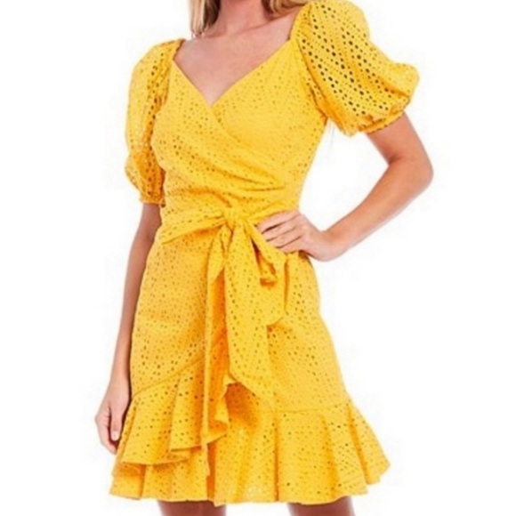 Sachin & Babi Davie yellow mini dress - Picture 9 of 9